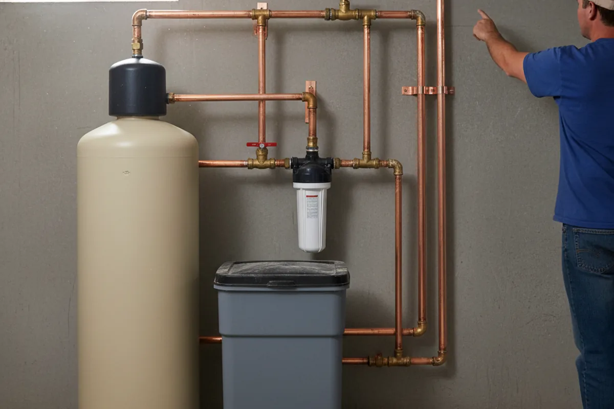 Whole-house water treatment system installed in Chilo
